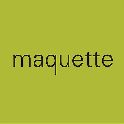 Maquette logo